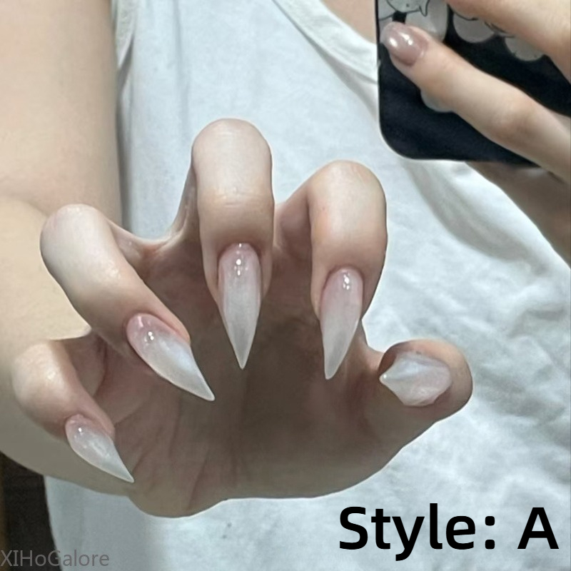 Nail Adhesive Tab - Nowe Ręcznie Robione Paznokcie z Cyrkoniami