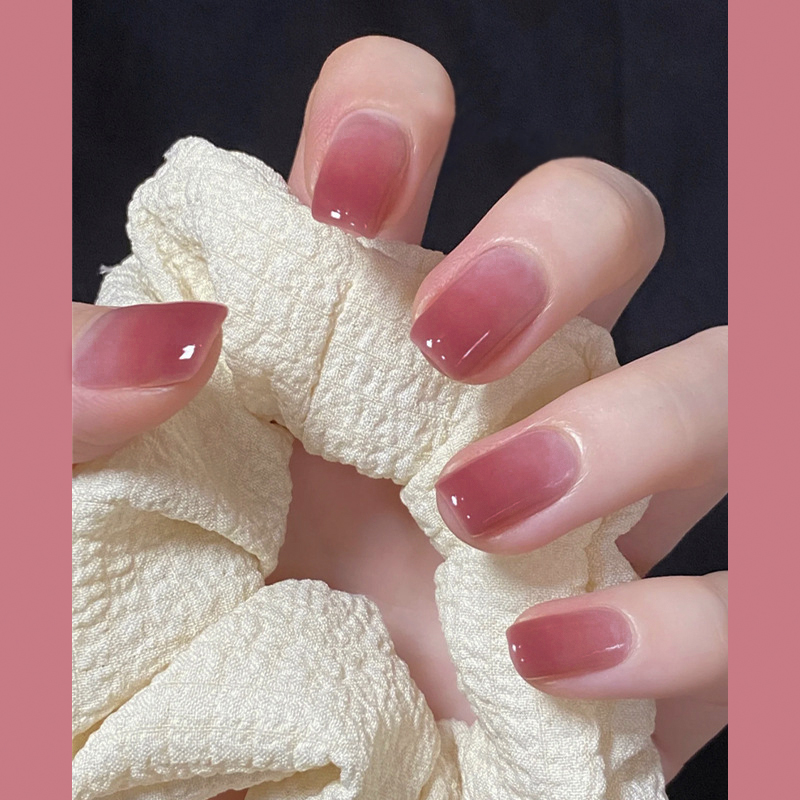 24 szt. Proste Krótkie Gradien – Nail Art Simple Elegant recenzja i cena