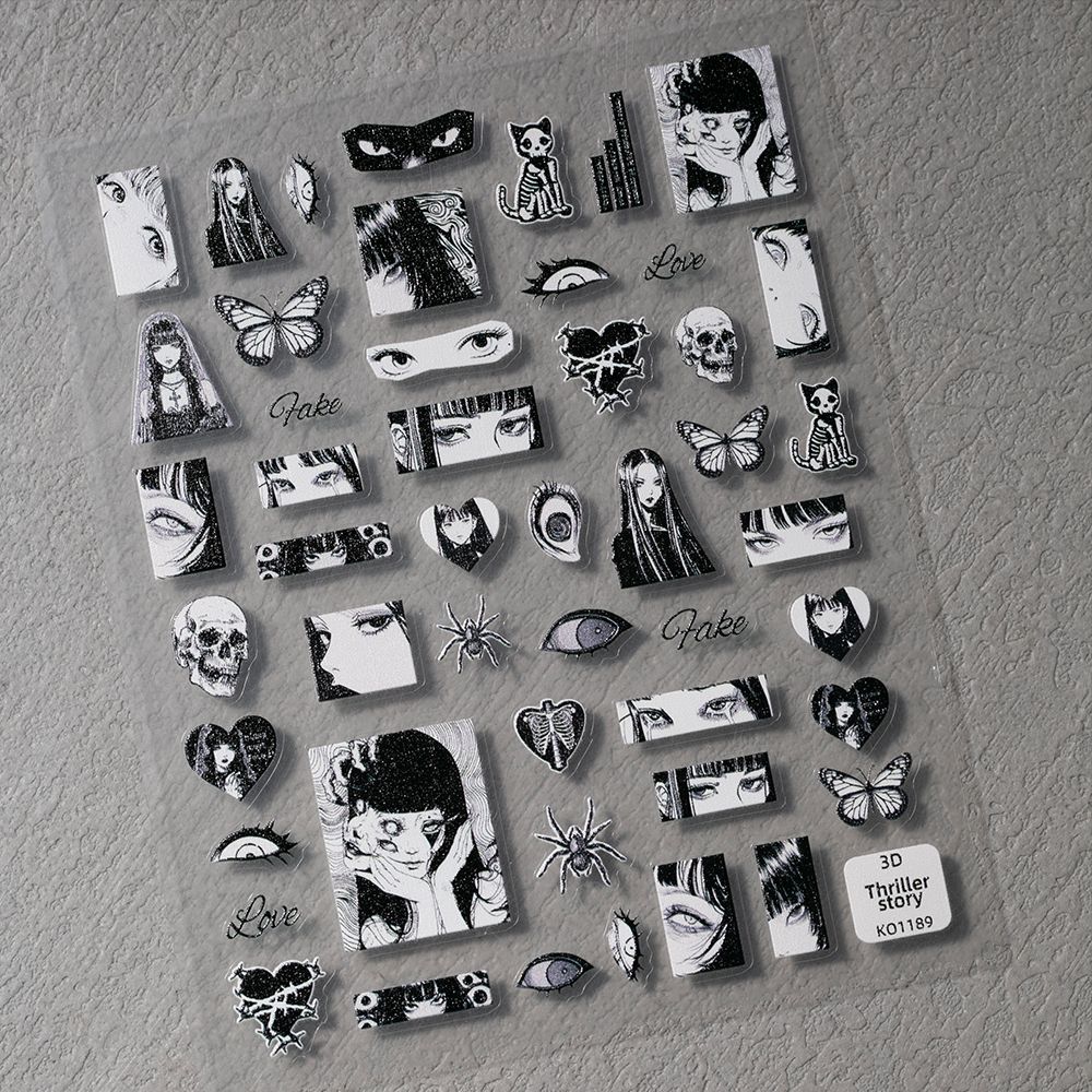 1 szt./hurtownia gotyckich cza – Nail Art Gothic recenzja i cena