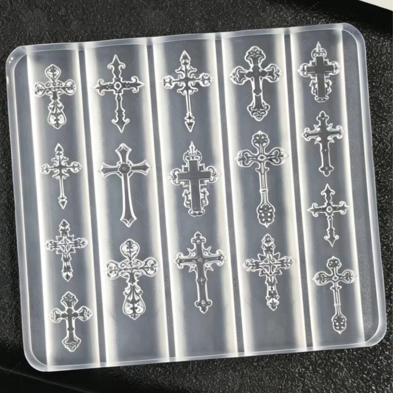 1 szt. Przezroczysta silikonow – Nail Art Gothic recenzja i cena