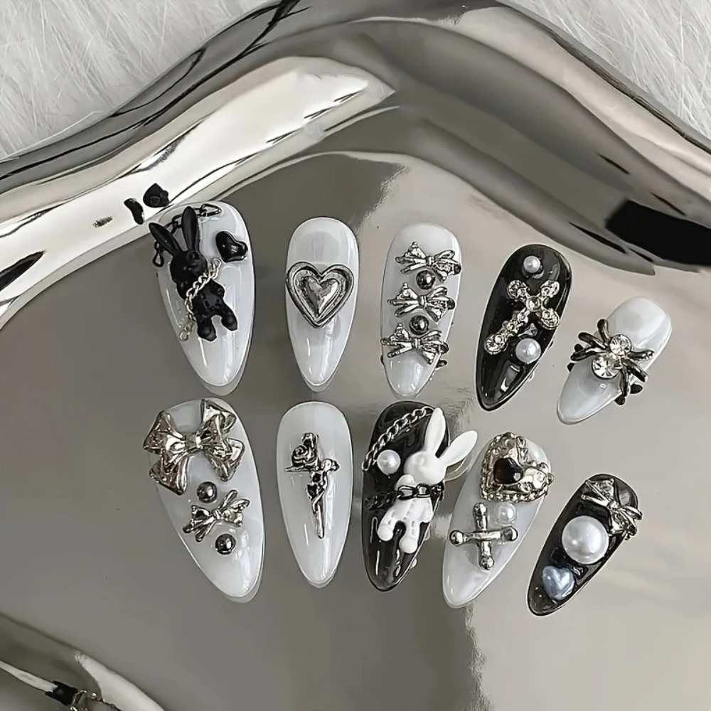 10 sztuk personalizowanych cza – Nail Art Gothic recenzja i cena