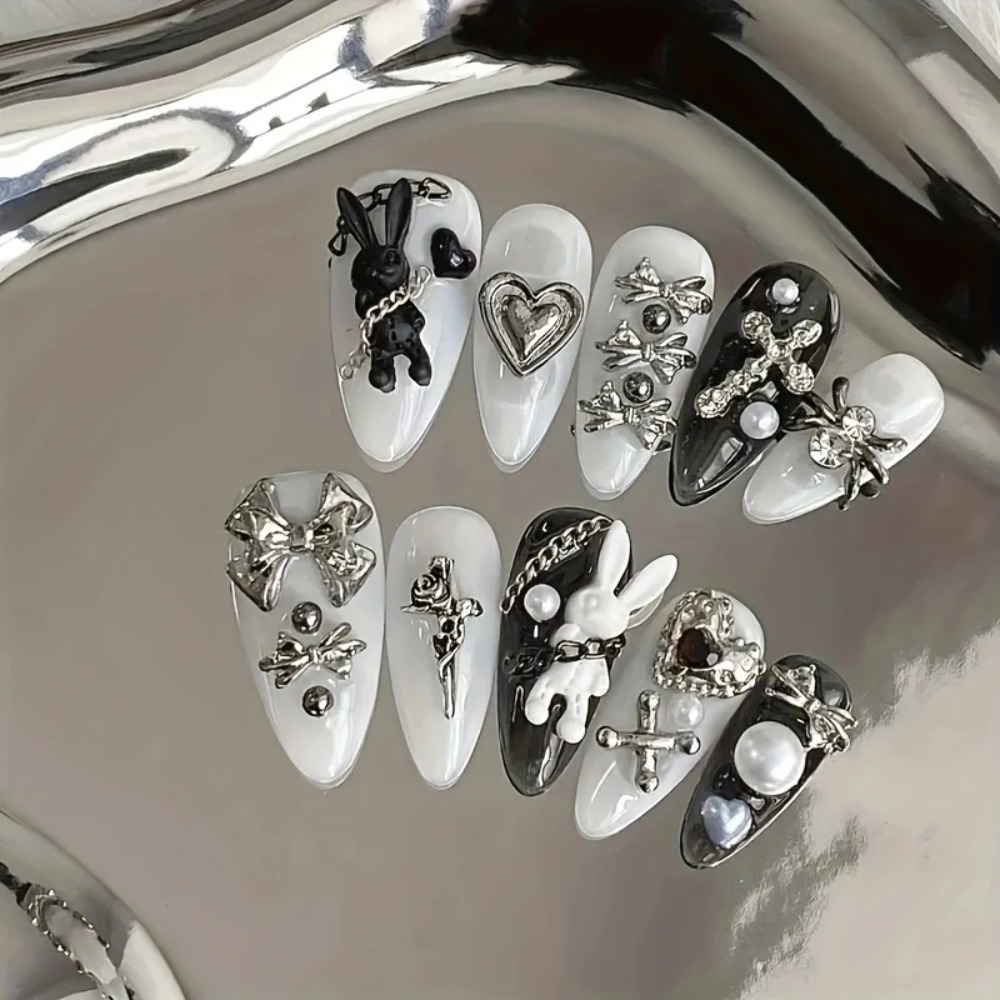 10 sztuk personalizowanych cza – Nail Art Gothic recenzja i cena