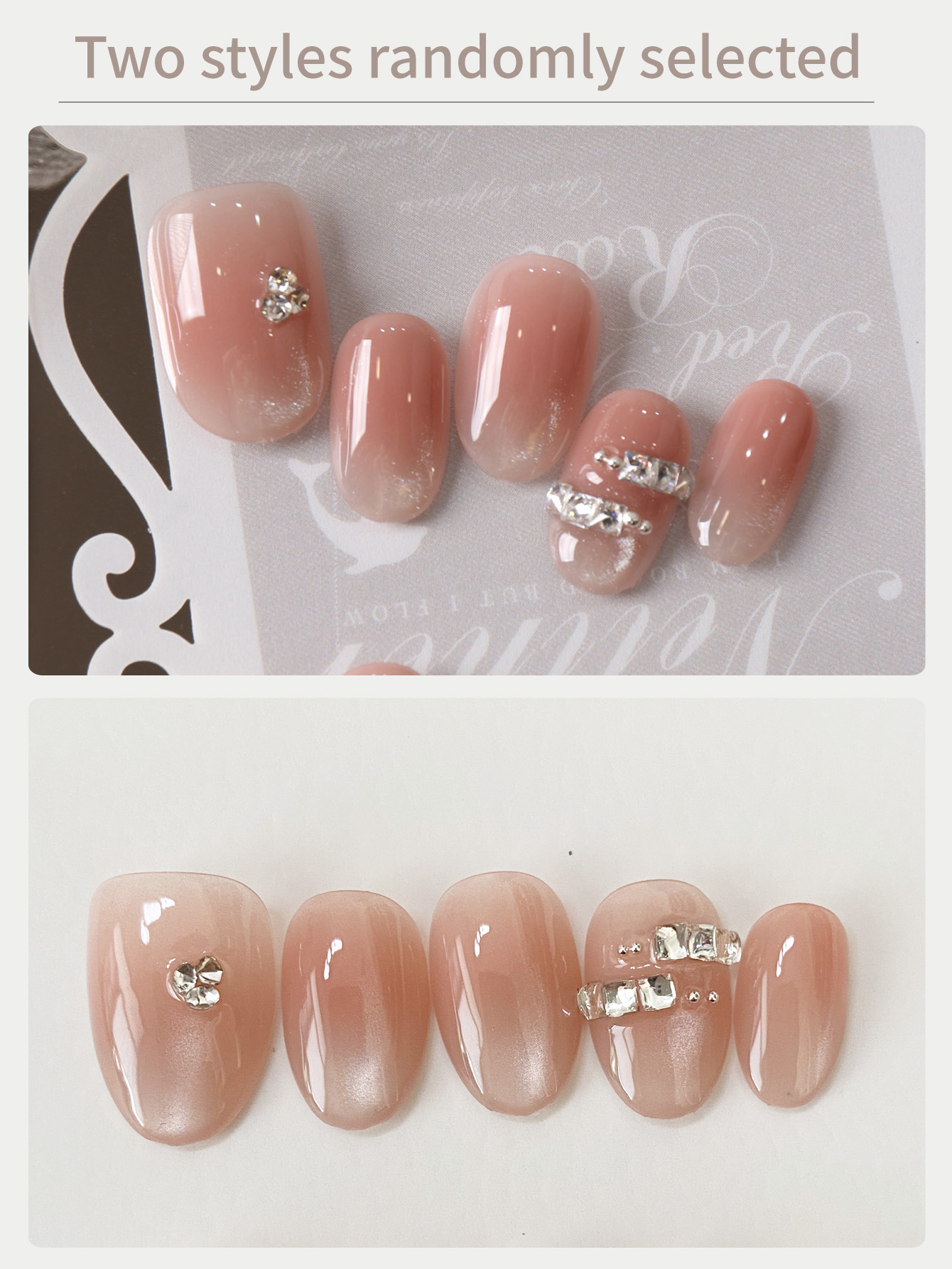 10 szt. Akrylowych sztucznych  – Nail Adhesive Tab recenzja i cena