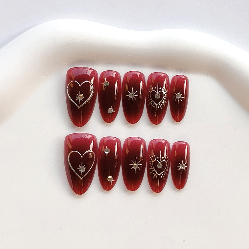 10 szt. sztucznych paznokci w  – Nail Art Simple Elegant recenzja i cena