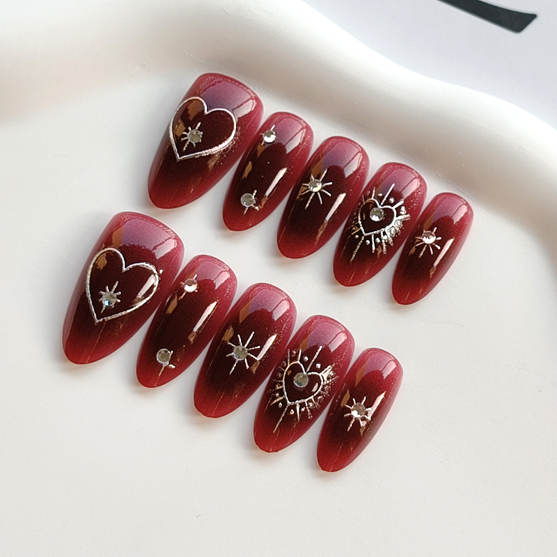 10 szt. sztucznych paznokci w  – Nail Art Simple Elegant recenzja i cena