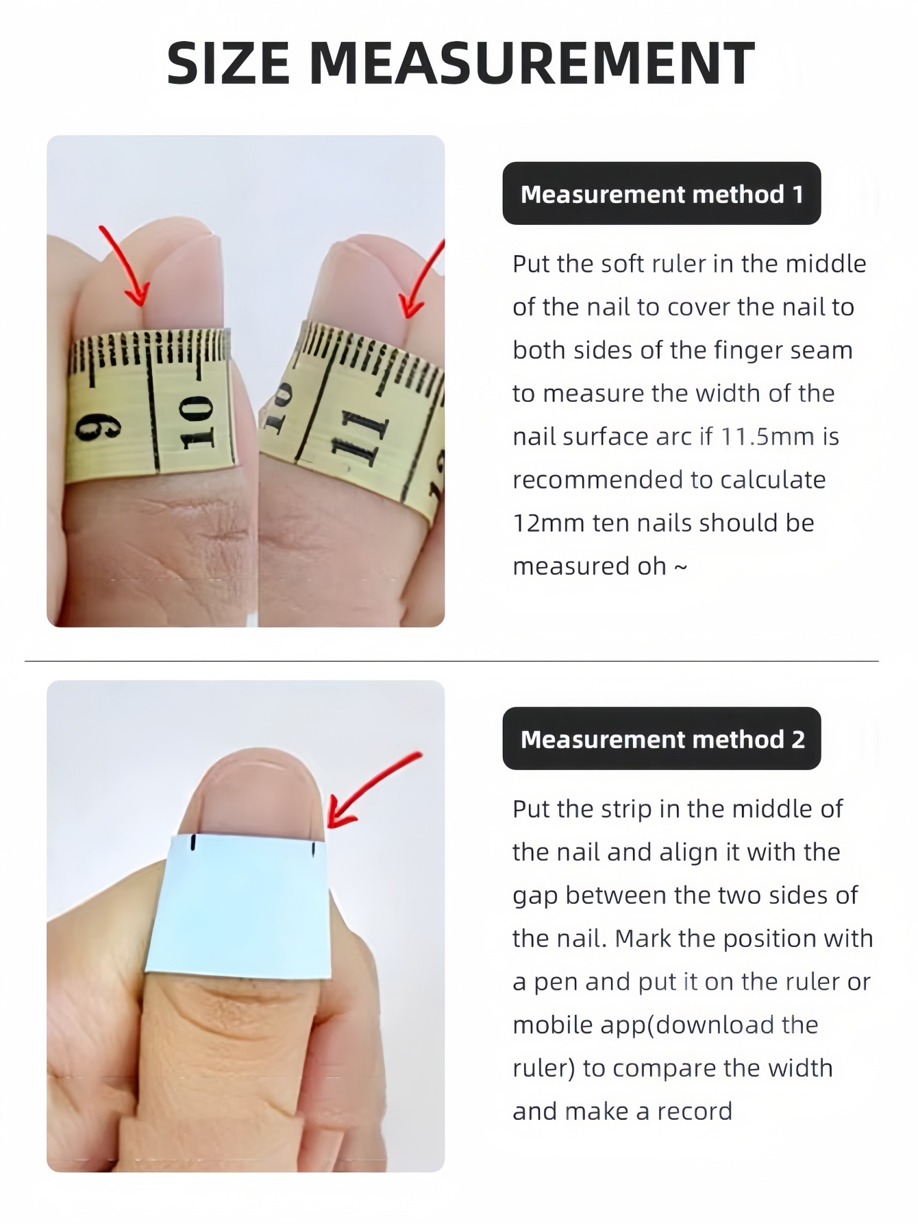 10-częściowy zestaw długich tr – Nail Art Simple Elegant recenzja i cena