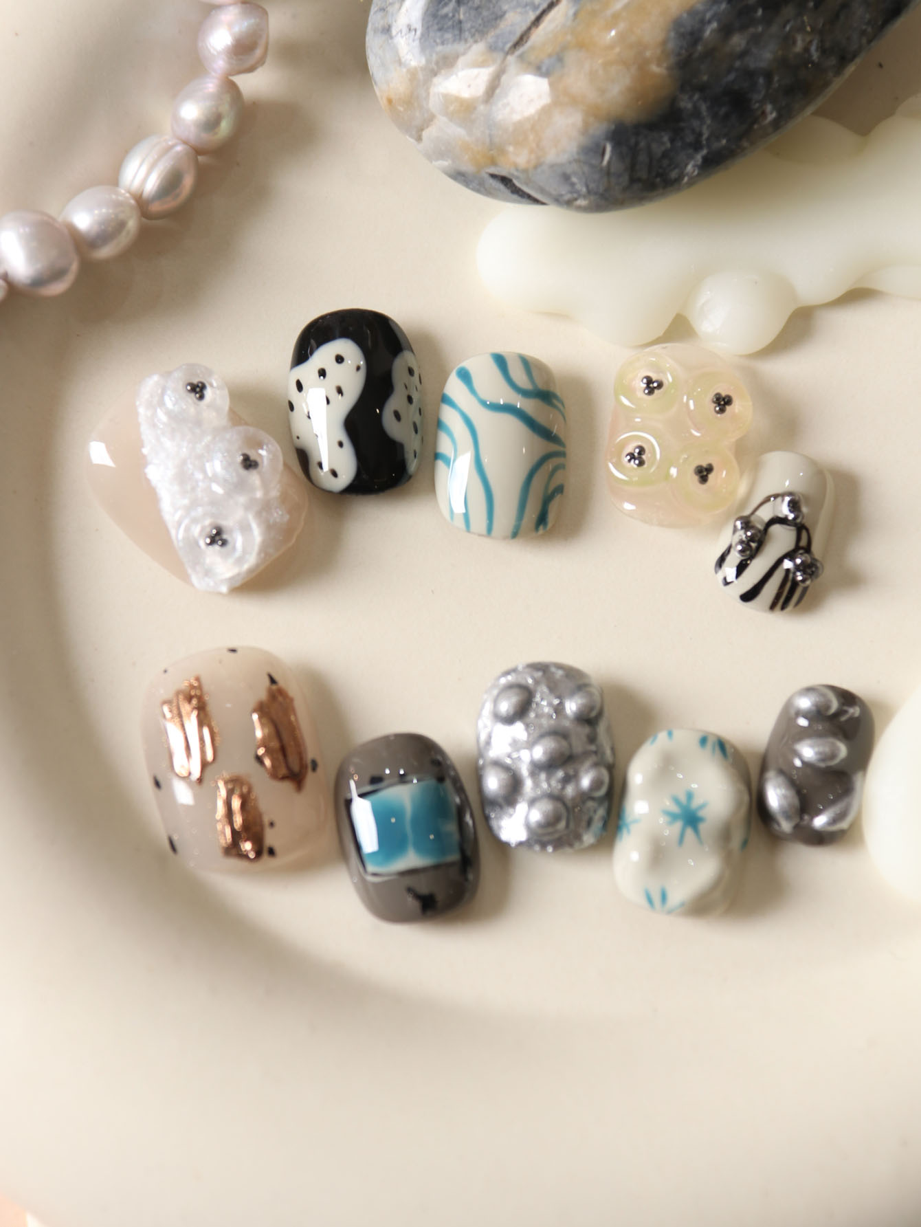10 szt. Sztucznych Paznokci Kr – Nail Adhesive Tab recenzja i cena