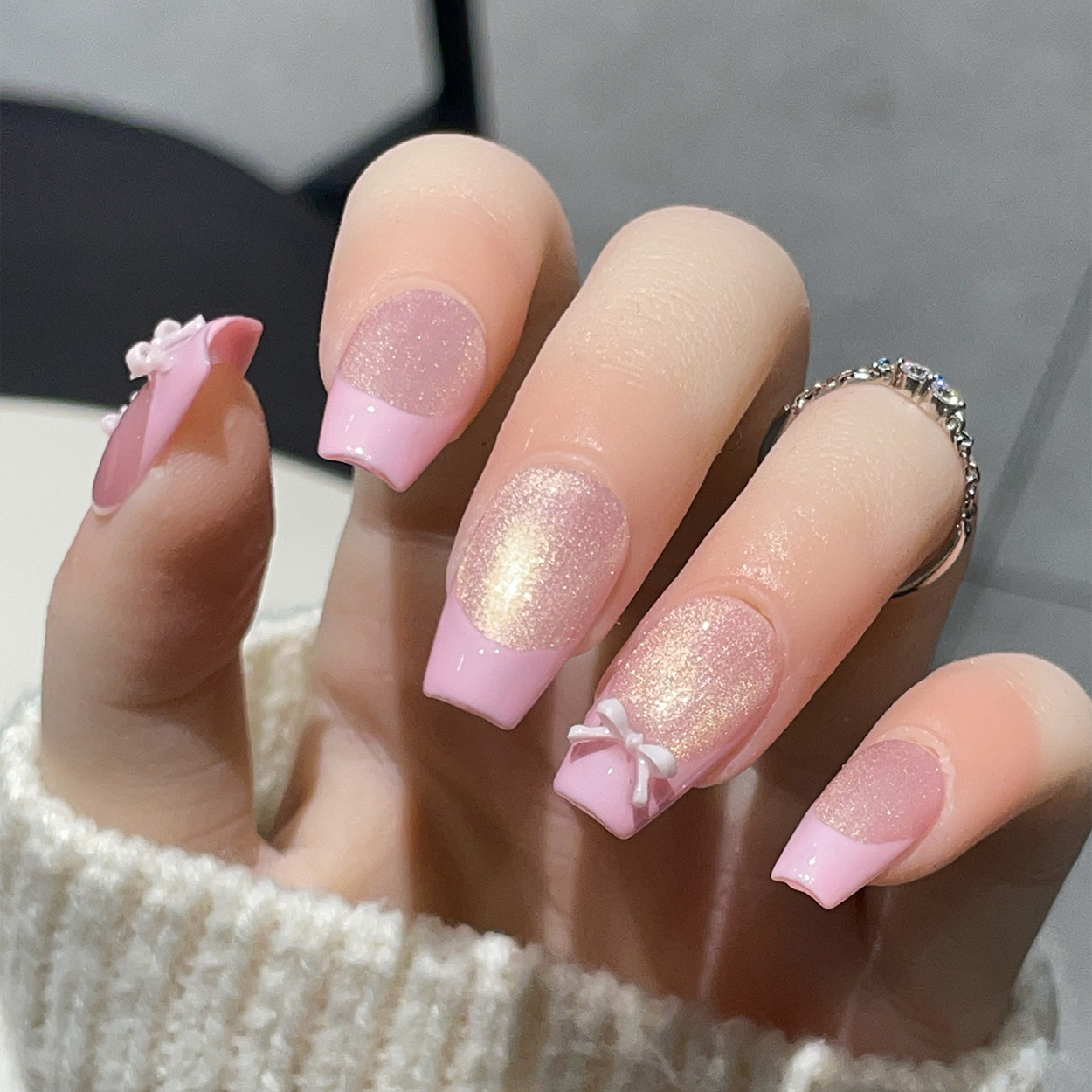 10 szt. Krótkie trapezowe ręcz – Nail Art Simple Elegant recenzja i cena