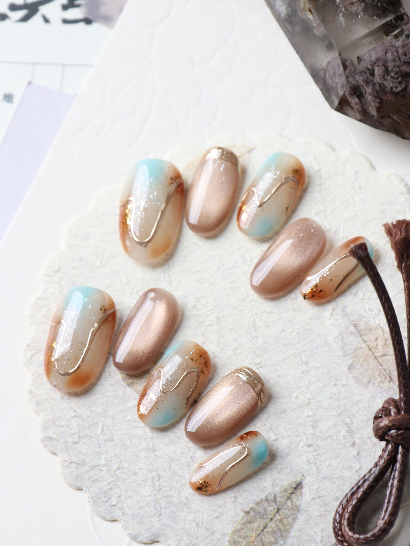 10 szt. Sztuczne Paznokcie Kró – Nail Adhesive Tab recenzja i cena
