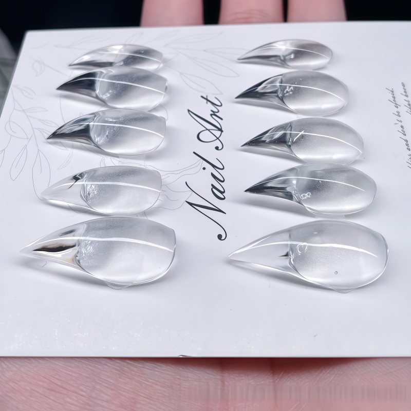 2026Nowość: 10 sztuk bardzo dł – Nail Art Simple Elegant recenzja i cena