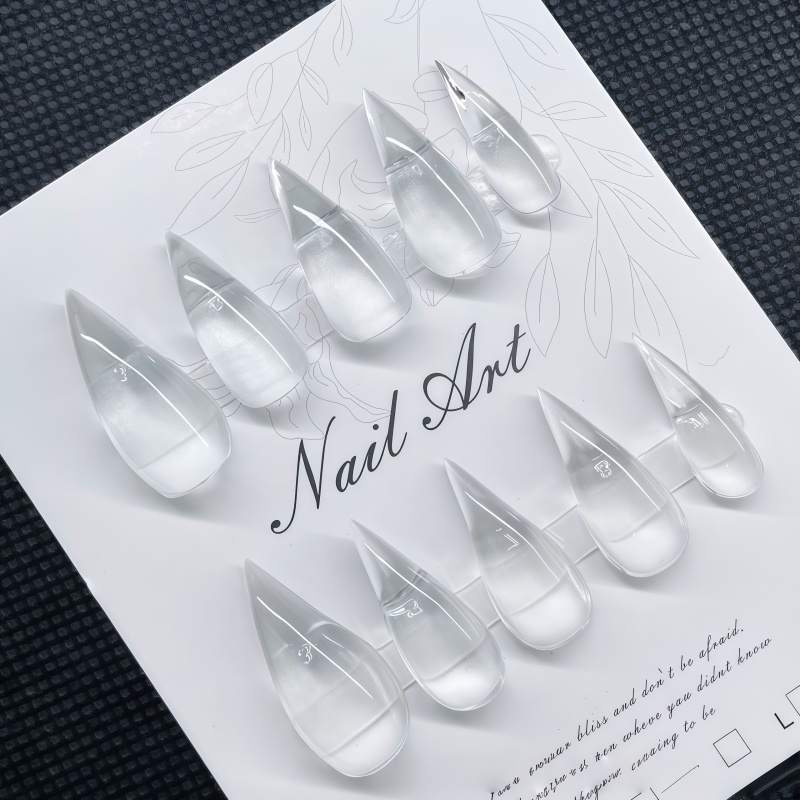 2026Nowość: 10 sztuk bardzo dł – Nail Art Simple Elegant recenzja i cena