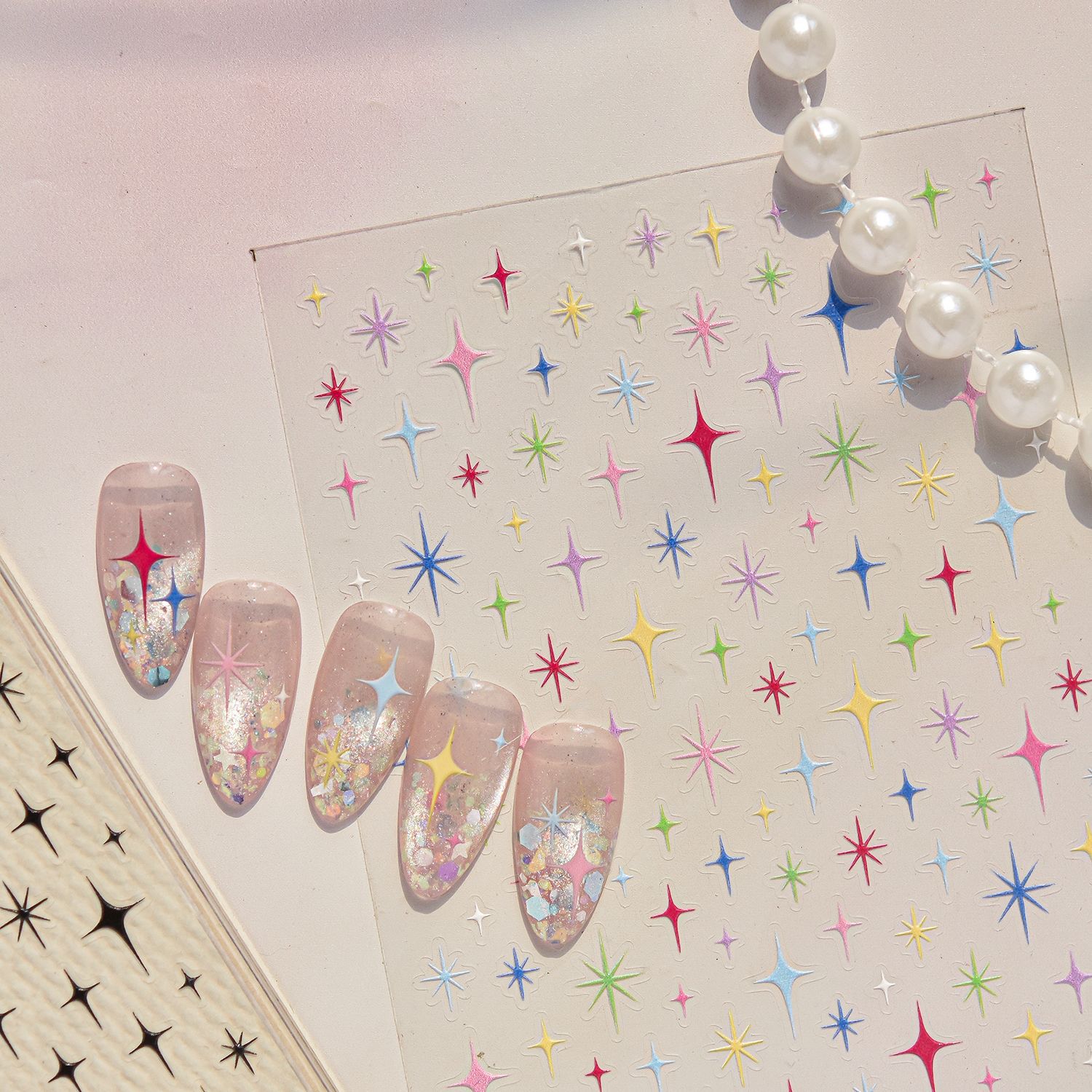Naklejki na paznokcie w kształ – Nail Art Simple Elegant recenzja i cena