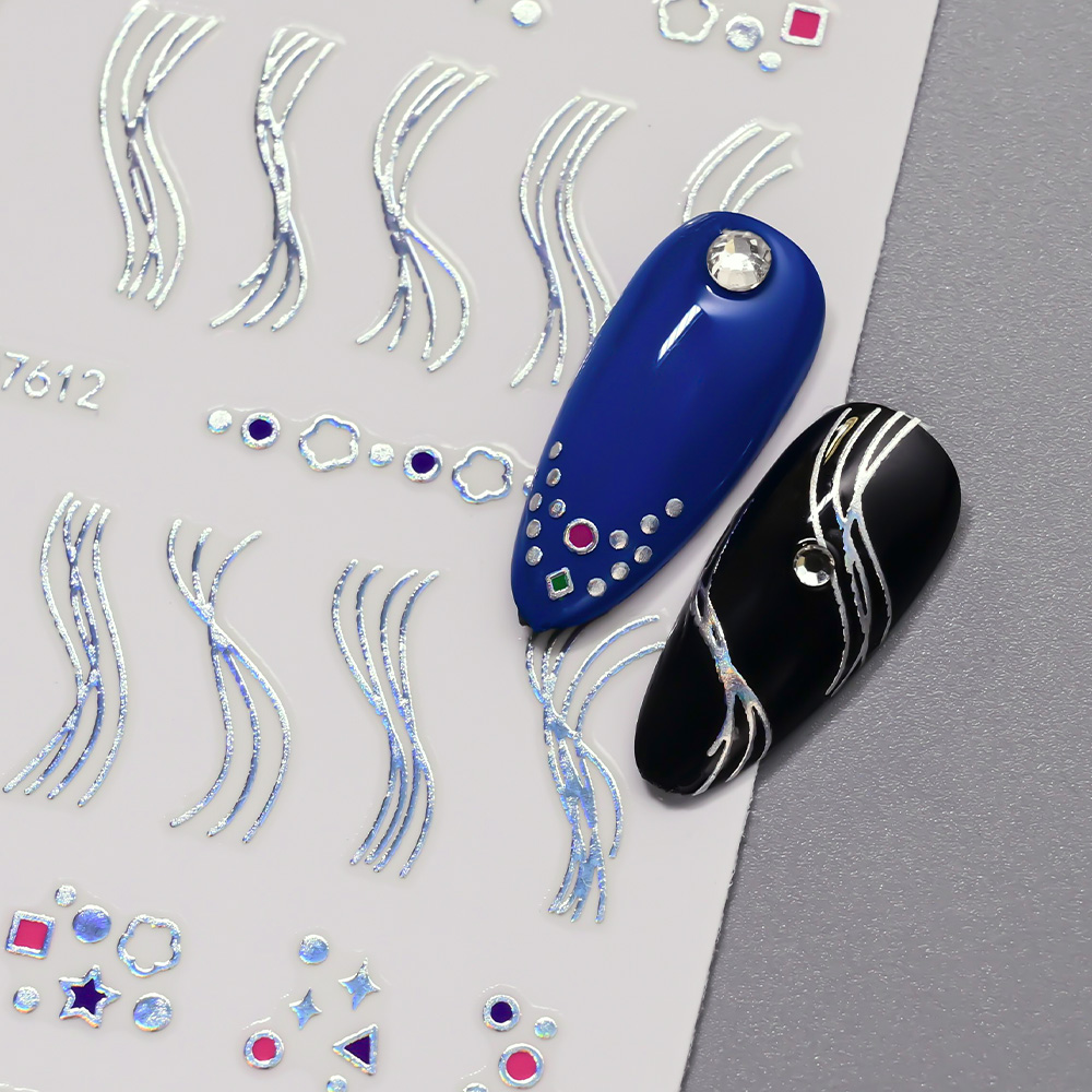 12 szt. Naklejek na paznokcie  – Nail Art Simple Elegant recenzja i cena