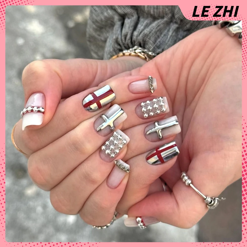 Y2K Spice Girls 10 szt. Ręczni – Nail Art Gothic recenzja i cena