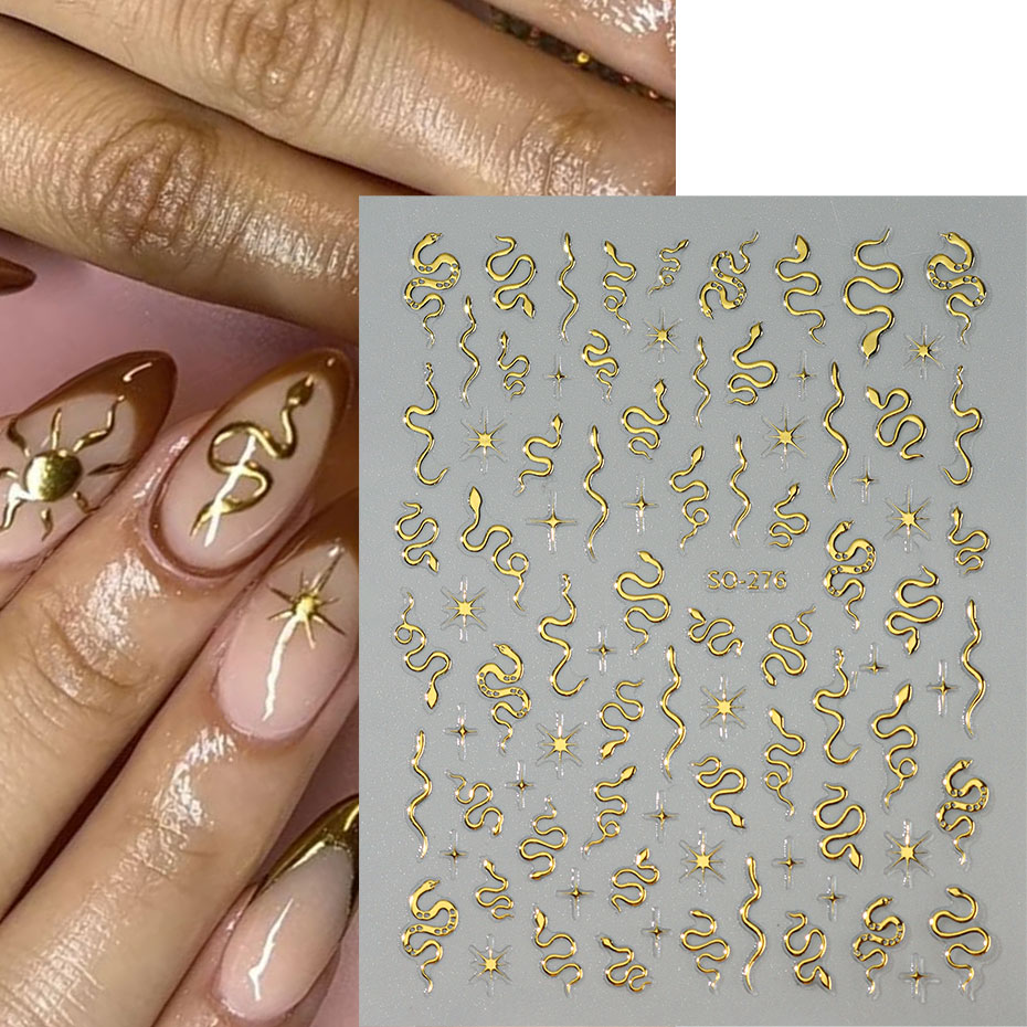 3 szt. Naklejki na paznokcie 3 – Nail Art Gothic recenzja i cena