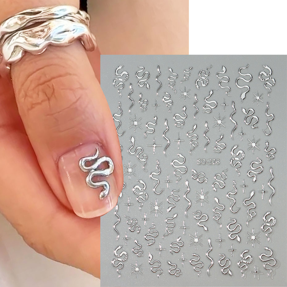 3 szt. Naklejki na paznokcie 3 – Nail Art Gothic recenzja i cena